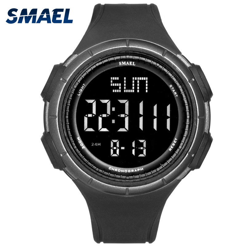 Watch Men Mechanical Automatic SMAEL Military Watches S Shock Resistant relogio masculino 1618 Digital Wristwatches Waterproof, Slivery;brown
Watch Men Mechanical Automatic SMAEL Military Watches S Shock Resistant relogio masculino 1618 Digital Wristwatches Waterproof, Slivery;brown