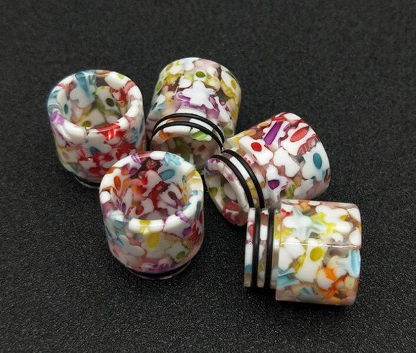 Wholesale 810 Diamond Drip Tip flowery Resin Hybrid Material Drip Tip multicolour Suit For TFV8 TFV12 Prince IJUST 3 etc
Wholesale 810 Diamond Drip Tip flowery Resin Hybrid Material Drip Tip multicolour Suit For TFV8 TFV12 Prince IJUST 3 etc