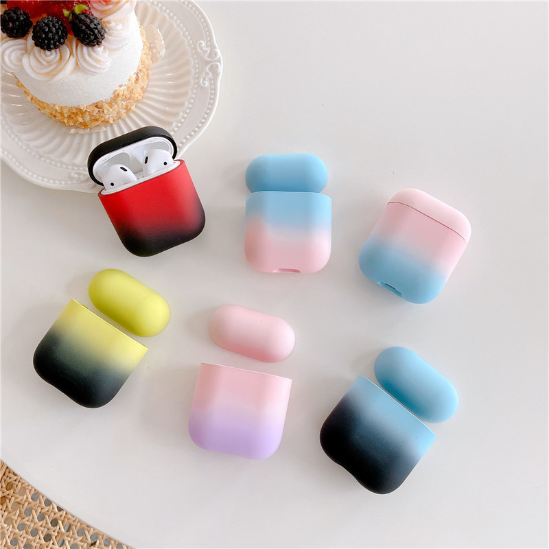For AirPods 1/2 Air pods Pro 3 Case luxury Gradient Rainbow Earphone Case hard PC Protective case fundas For Airpods pro 3 capa
For AirPods 1/2 Air pods Pro 3 Case luxury Gradient Rainbow Earphone Case hard PC Protective case fundas For Airpods pro 3 capa