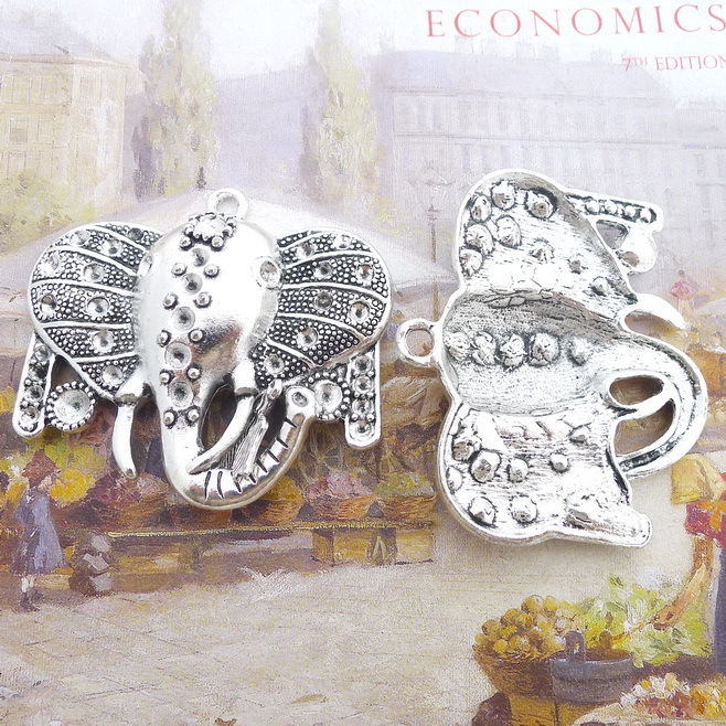 A4317 67*62mm Elephant Head Ancient Silver Combine Gold Product Parts 5 Individual / Package 41 g
A4317 67*62mm Elephant Head Ancient Silver Combine Gold Product Parts 5 Individual / Package 41 g