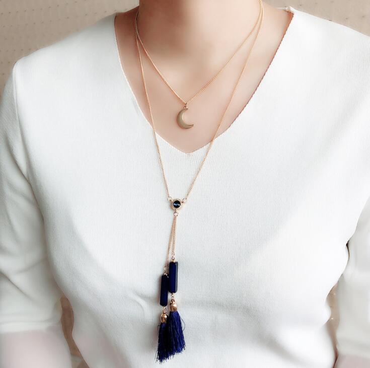 Sweater chain long line fringed jewel pendant gold multi layer chain necklace 2 styles free shipping
Sweater chain long line fringed jewel pendant gold multi layer chain necklace 2 styles free shipping
