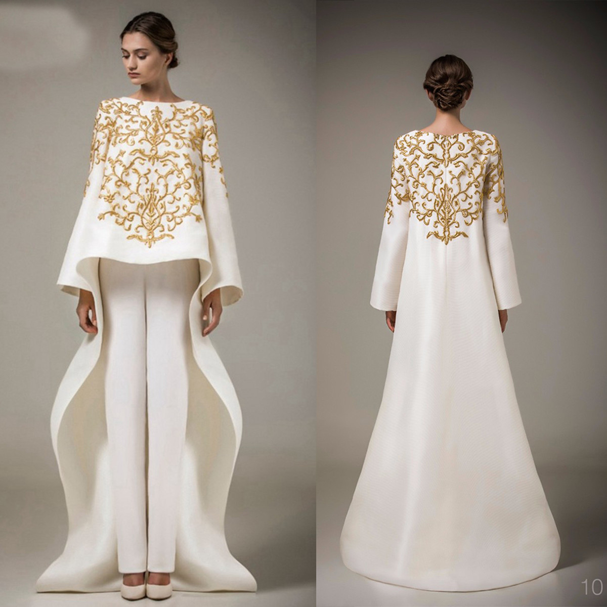 2020 Elegant Evening Dresses Long Sleeves Appliques Pants Dress Prom Gowns Custom Made Ankle-Length A Line Special Occasion Dress, Blue
2020 Elegant Evening Dresses Long Sleeves Appliques Pants Dress Prom Gowns Custom Made Ankle-Length A Line Special Occasion Dress, Blue