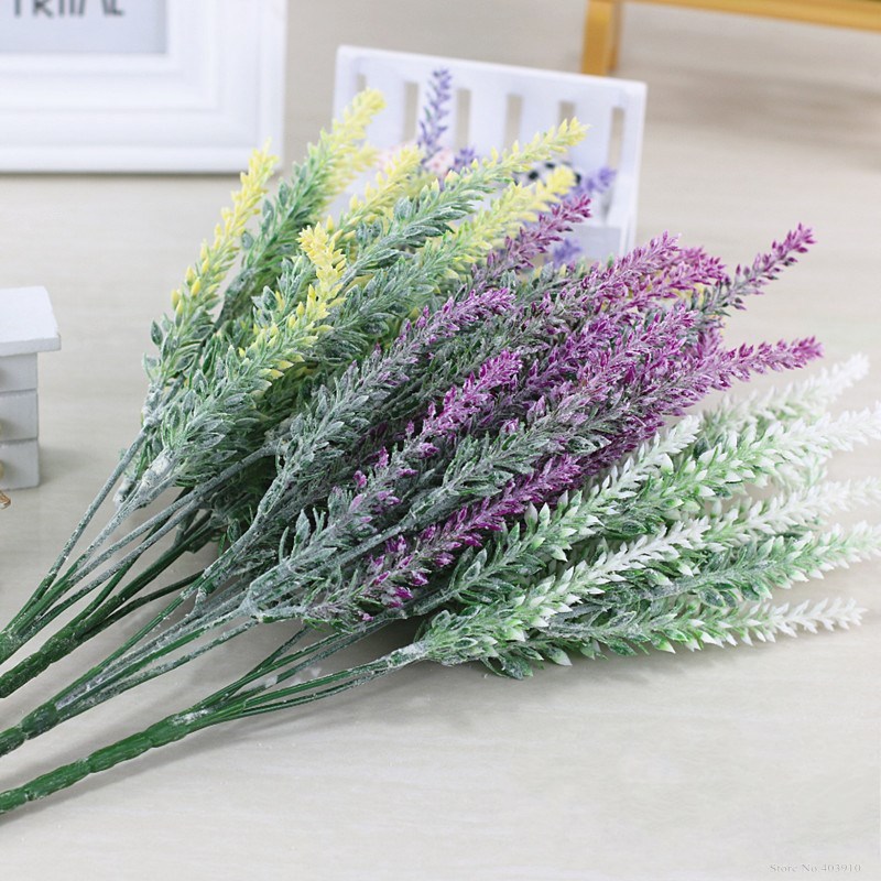 Romantic Provence decoration lavender flower silk artificial flowers grain decorative Simulation of aquatic plants Home decor