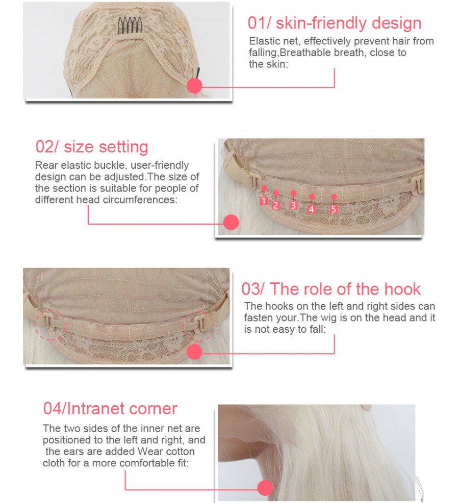 Free Part Yellow color Long wavy Wigs for White Women new natural soft Synthetic Lace Front Wigs Cosplay Party