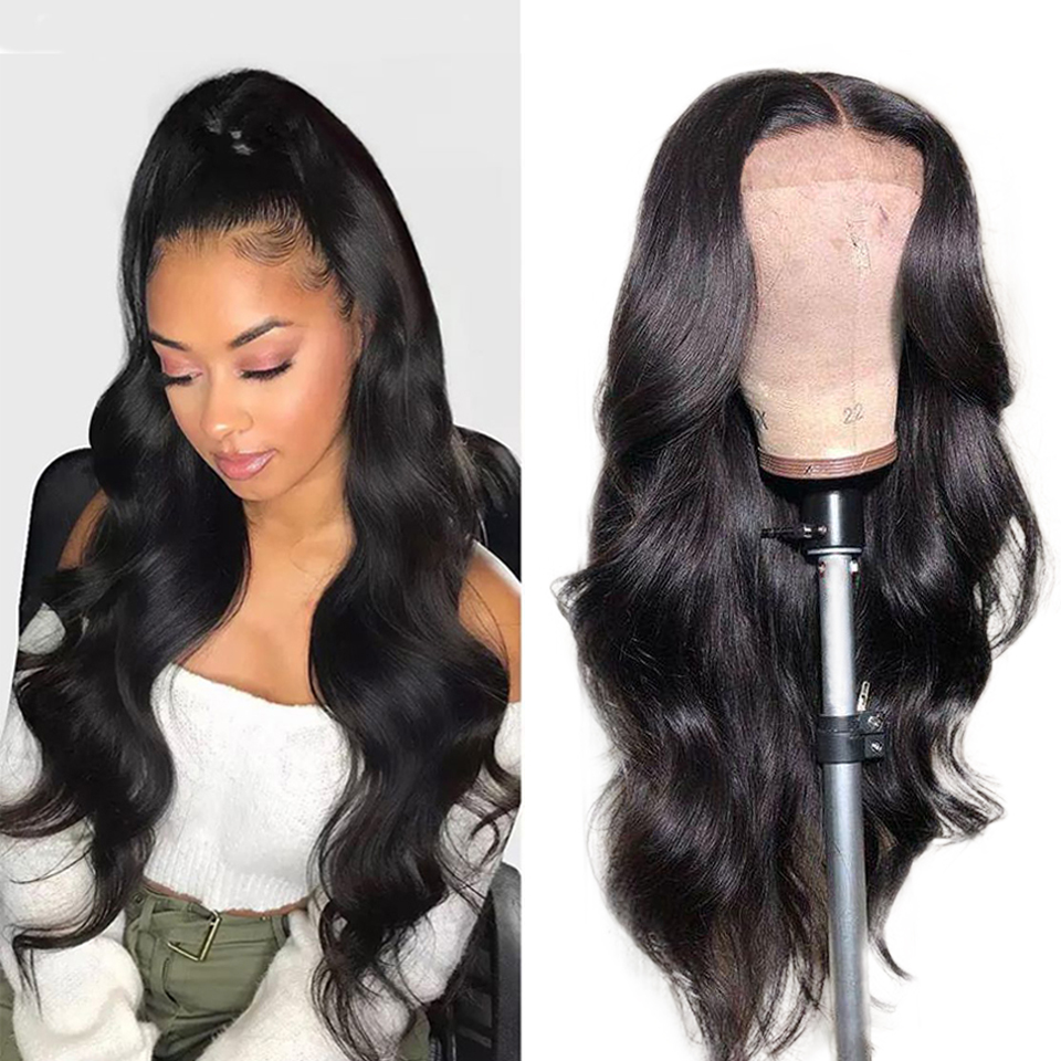 12A Raw Human Hair Body Wave Lace Frontal Wig Remy Brazilian 13x6 Lace Front Wig Straight Lace Front Human Hair Wig