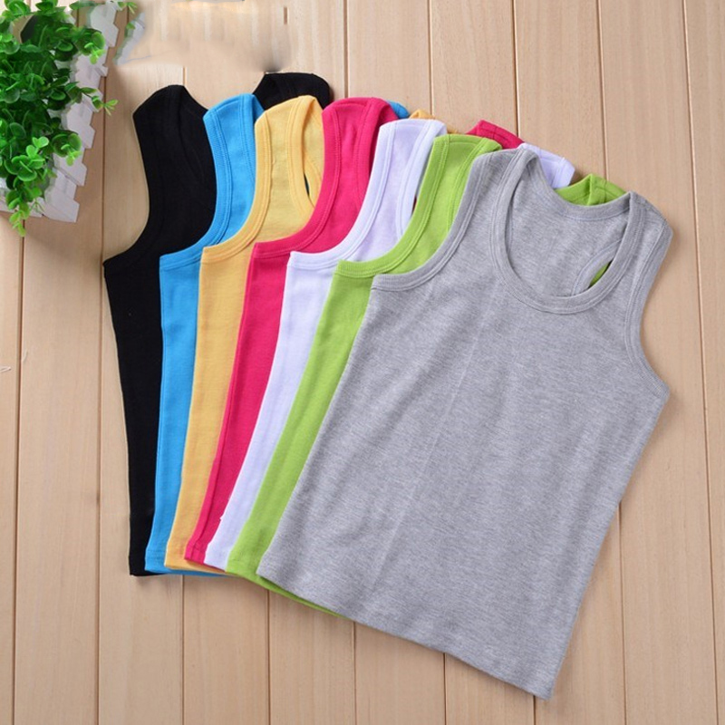 kids underwear cotton girls boys Tanks Tops Baby boy Summer vest girl camisole Children Solid Undershirt Sleeveless Vest, White
kids underwear cotton girls boys Tanks Tops Baby boy Summer vest girl camisole Children Solid Undershirt Sleeveless Vest, White