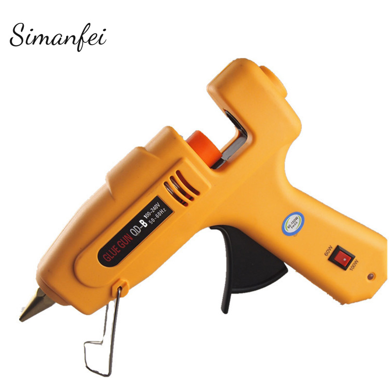 60-100W DIY Hot Melt Glue Gun + 10Pcs Glue Sticks Electric Silicone Gun Repair Heat Tool
60-100W DIY Hot Melt Glue Gun + 10Pcs Glue Sticks Electric Silicone Gun Repair Heat Tool
