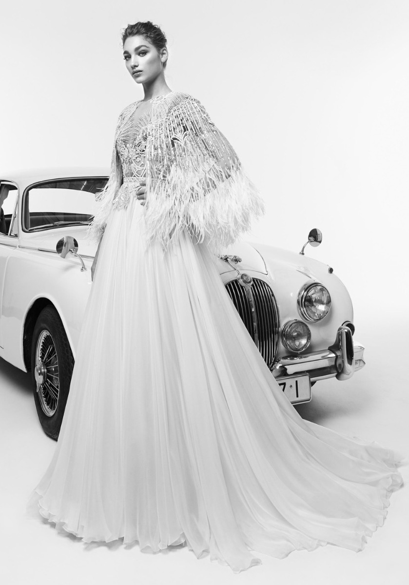 luxury feather beaded bridal wraps zuhair murad lace sequined jacket for wedding dresses bolero shawl capes custom made