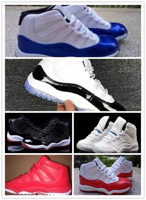 28-35 kids sneakers 11 basketball shoes 2018 for boys girls black red white legend gamma blue XI sale high top quality
28-35 kids sneakers 11 basketball shoes 2018 for boys girls black red white legend gamma blue XI sale high top quality
