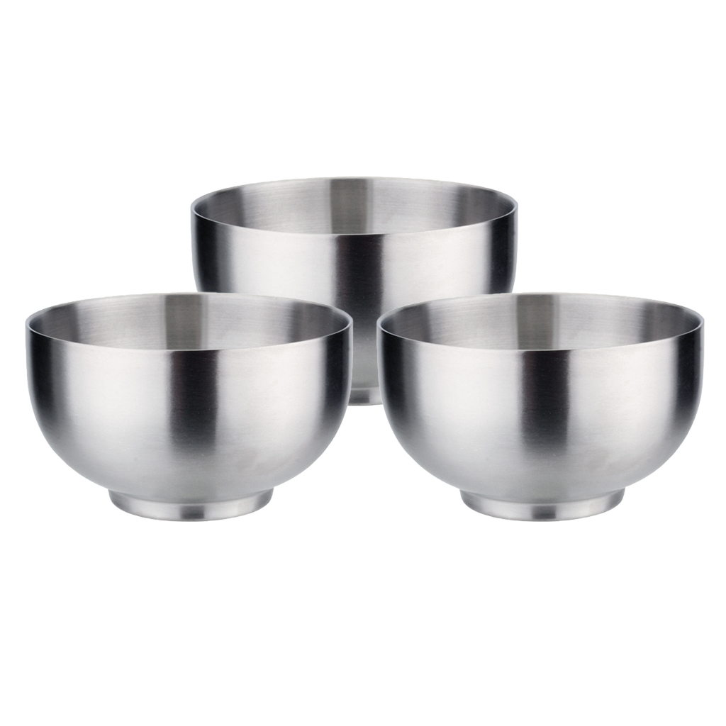 3 pcs 304 stainless steel bowls soup rice dish snack serving bowl set for kids toddlers
3 pcs 304 stainless steel bowls soup rice dish snack serving bowl set for kids toddlers