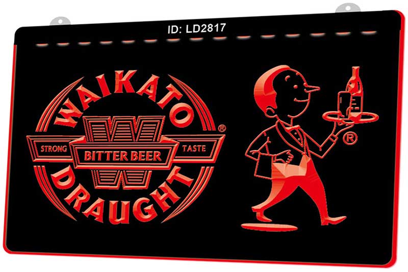 LD2817 Waikato Draught Bitter Beer New 3D Engraving LED Light Sign Customize on Demand Multiple Color
LD2817 Waikato Draught Bitter Beer New 3D Engraving LED Light Sign Customize on Demand Multiple Color