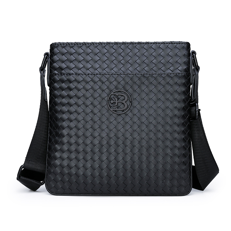 Men Crossbody Bag Fashion High quality PU Leather Shoulder Bag Casual Black Business Mens Hand bag For Phone High Quality Travel