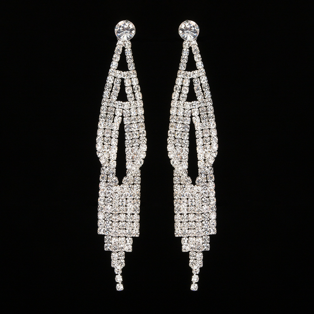 High Full Bore Zircon Ear Nail Style High-quality Competitive Products Earring Earrings
High Full Bore Zircon Ear Nail Style High-quality Competitive Products Earring Earrings
