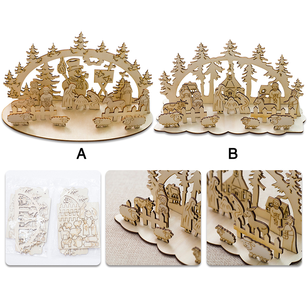 Christmas Stitching Decorative Ornaments Handmade DIY Christmas Stereo Ornaments Snowman Church DIY For Home Decoration
Christmas Stitching Decorative Ornaments Handmade DIY Christmas Stereo Ornaments Snowman Church DIY For Home Decoration