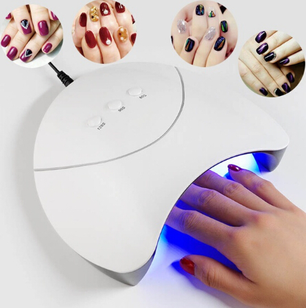 New Arrival 36W Nail Dryer LED Lamp Nail Gel Lamp For Nail Salon Designs Art Tools Dry Quickly Dryer Lamp USB Charge 12LEDs