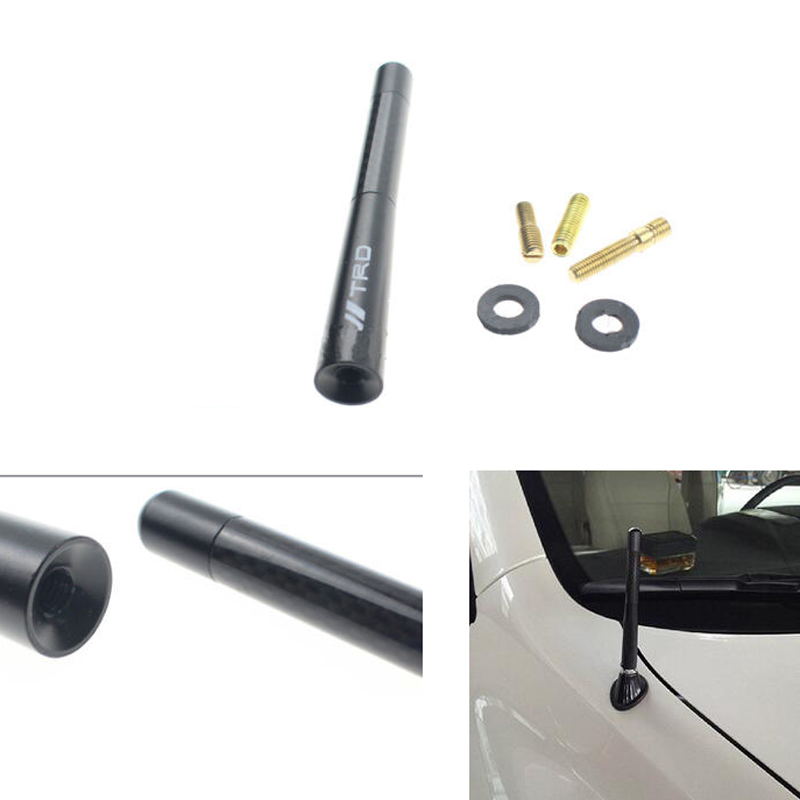 4.7inch Black Carbon Fiber TRD Car Aerial Radio Antenna w/Screws Universal
4.7inch Black Carbon Fiber TRD Car Aerial Radio Antenna w/Screws Universal