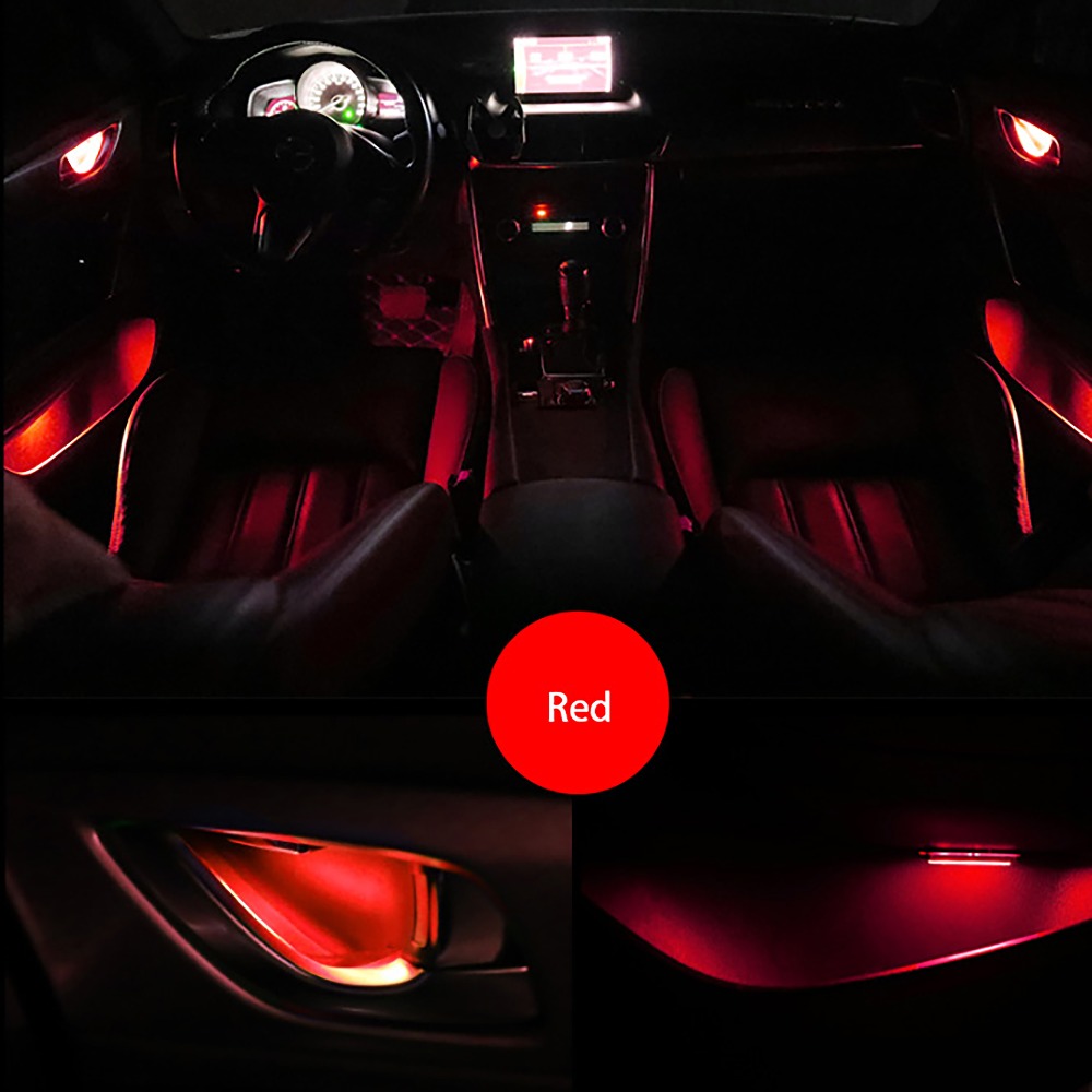 Maxup 4pcs Universal LED Automotive interior Inner bowl Atmosphere lighting lamp Car door Armrest locker ambient Interior light
Maxup 4pcs Universal LED Automotive interior Inner bowl Atmosphere lighting lamp Car door Armrest locker ambient Interior light