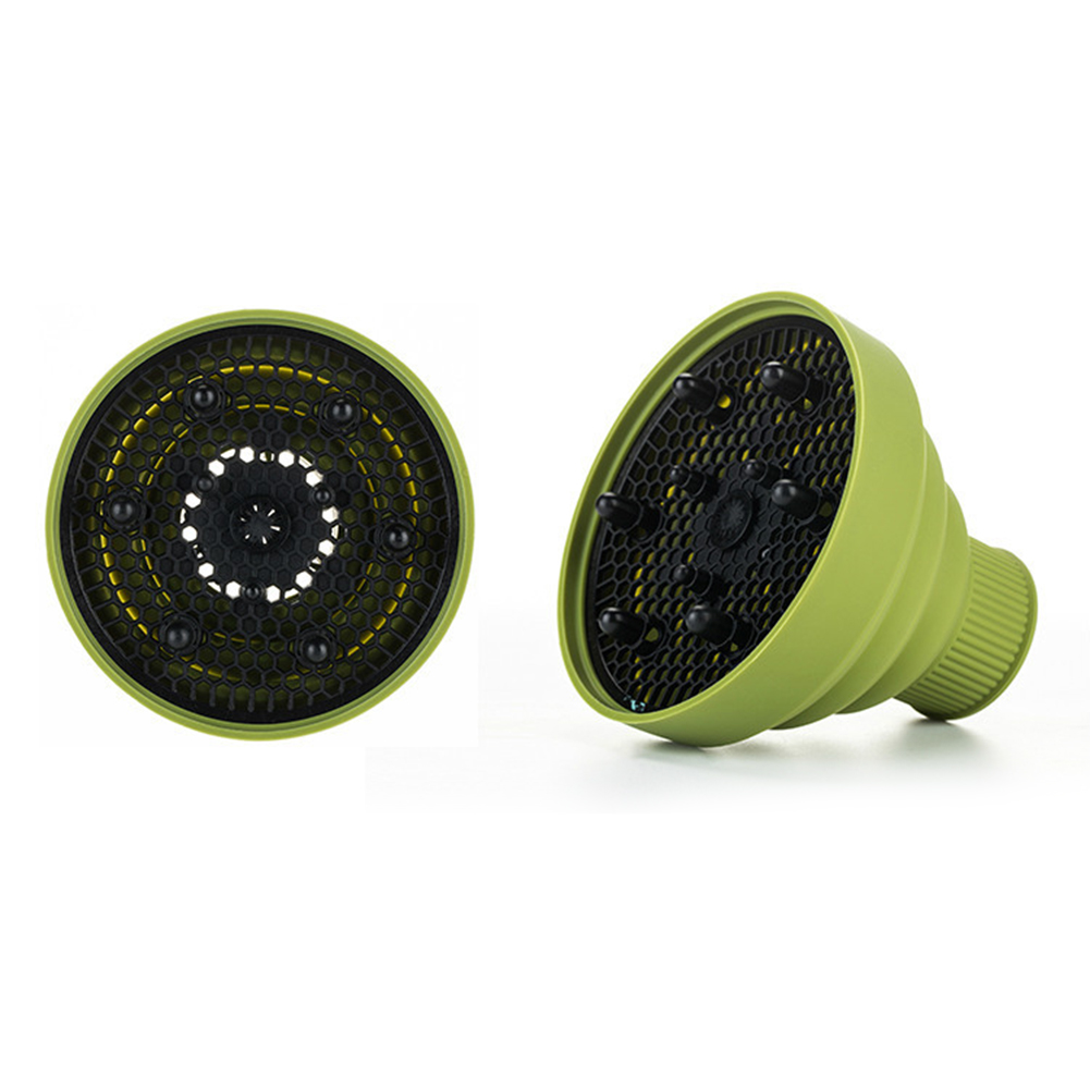 Universal Hair Dryer Diffuser Attachment Silicone Telescopic Blow Hood Foldable Blower Cover Hairdresser Styling Tool