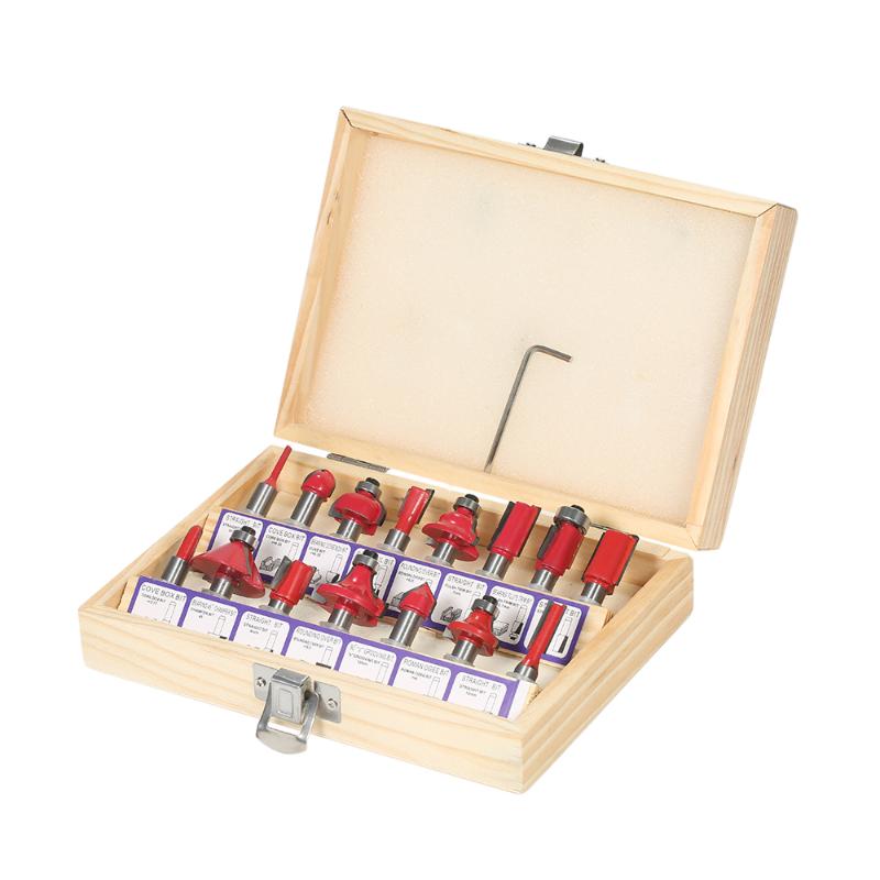 15PCS Milling Cutters Router Bits Set 8mm Shank Machine Tools Mill Woodworking Wood milling Cutters for Floor Engraving Cutting
15PCS Milling Cutters Router Bits Set 8mm Shank Machine Tools Mill Woodworking Wood milling Cutters for Floor Engraving Cutting