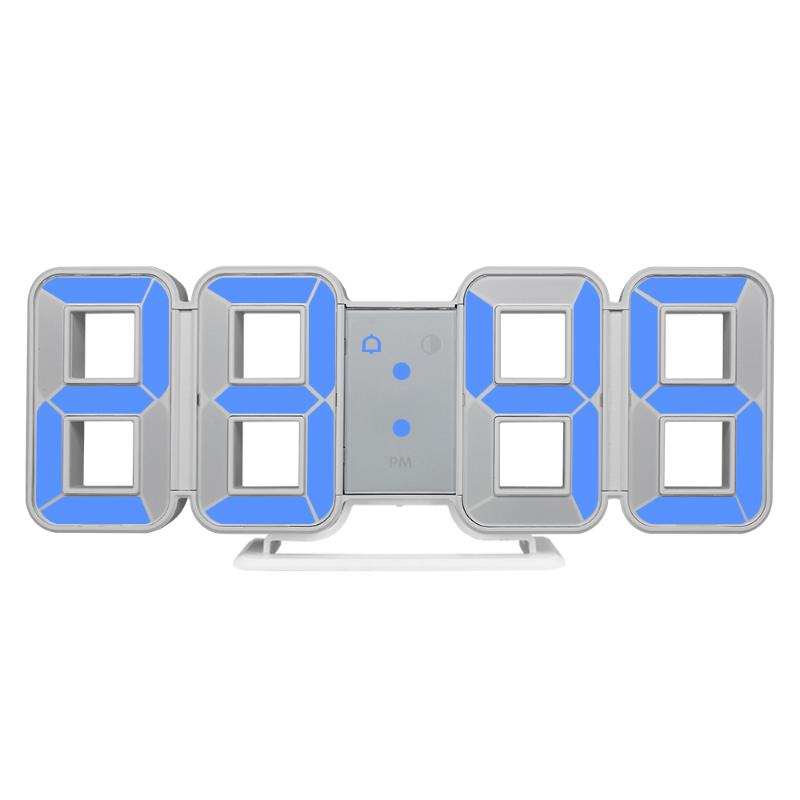 Wall Clock Desk Table Alarm Calendar Temperature Digital Watch Bright Adjustment 3d LED Big Time Clocks Home Decor
Wall Clock Desk Table Alarm Calendar Temperature Digital Watch Bright Adjustment 3d LED Big Time Clocks Home Decor