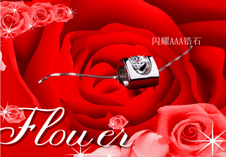Wholesale-Chainless Pendant 925 sterling silver New arrival necklace lady's Clear CZ pendant jewelry wholesale+True love/Valentines gift
Wholesale-Chainless Pendant 925 sterling silver New arrival necklace lady's Clear CZ pendant jewelry wholesale+True love/Valentines gift