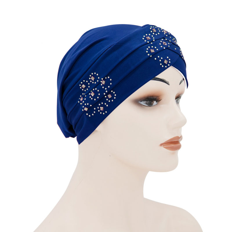 Women Elastic Cap Turban Muslim Rhinestone Baotou Hat Beanie Scarf Turban Head Wrap Headwear Fashion Accessories, Mixed color
Women Elastic Cap Turban Muslim Rhinestone Baotou Hat Beanie Scarf Turban Head Wrap Headwear Fashion Accessories, Mixed color
