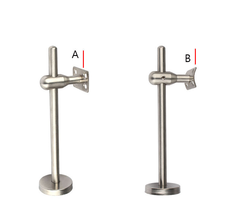 Stainless steel bracket energy saving home building combination glass Guardrail wall Support frame handrail holder stairs fixing stair household hardw