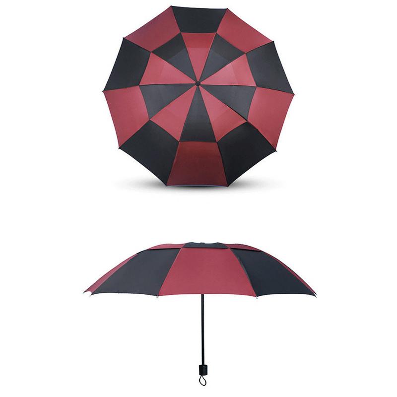 1 Pc Black Tri-Fold Weatherproof Umbrella Eight-Bone Type Bold And Thickened Pretty Wind Resistance Level Lightweight Umbrella
1 Pc Black Tri-Fold Weatherproof Umbrella Eight-Bone Type Bold And Thickened Pretty Wind Resistance Level Lightweight Umbrella