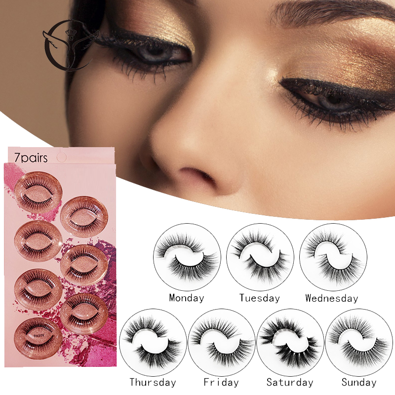 CLOTHOBEAUTY 7 Pairs Mink Eyelashes 3d Mink Hair Lashes Thick Long Handmade soft Eyelashes Extension in bulk Wholesale (7P)
CLOTHOBEAUTY 7 Pairs Mink Eyelashes 3d Mink Hair Lashes Thick Long Handmade soft Eyelashes Extension in bulk Wholesale (7P)