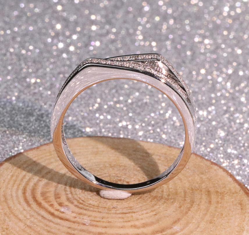 Victoria Wieck Brand New Luxury Jewelry 925 Sterling Silver White Topaz pave CZ Diamond Promise Ring Women Wedding Crown Band Rings Gift