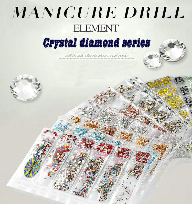Nail art decoration of swarovski element crystal diamond series drill SS4-SS16 Unique 14 Crystal face manicure drill
Nail art decoration of swarovski element crystal diamond series drill SS4-SS16 Unique 14 Crystal face manicure drill