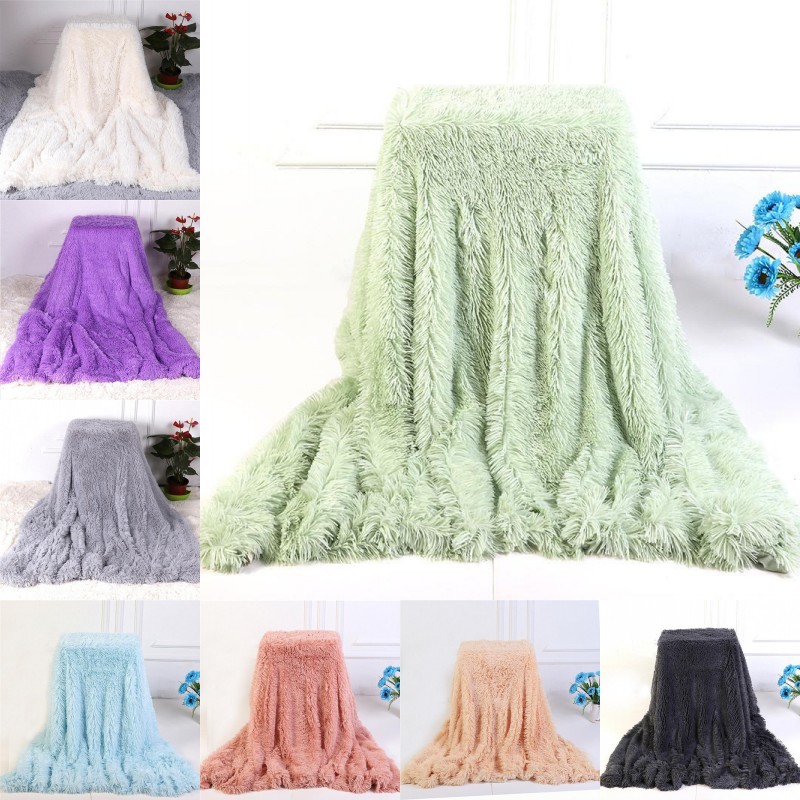 PV Fleece Blanket Double-layer Fluffy Throw Blanket Bed Sofa Super Soft Fuzzy Fur Faux Portable Blanket
PV Fleece Blanket Double-layer Fluffy Throw Blanket Bed Sofa Super Soft Fuzzy Fur Faux Portable Blanket