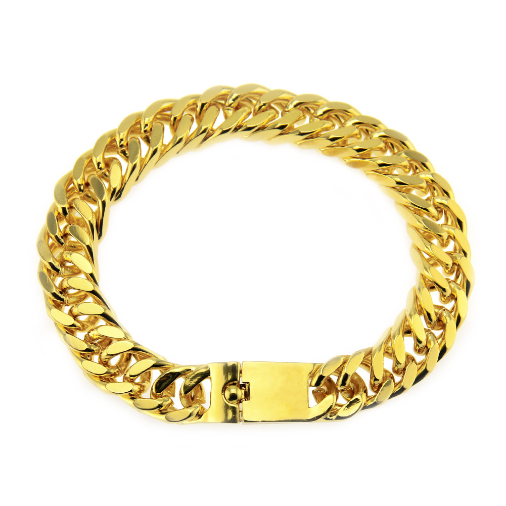 Mill Finish Hiphop Hip Hop Trendsetter Cuba Chain Hand Decorate Man Coarse Bracelet Ornaments
Mill Finish Hiphop Hip Hop Trendsetter Cuba Chain Hand Decorate Man Coarse Bracelet Ornaments