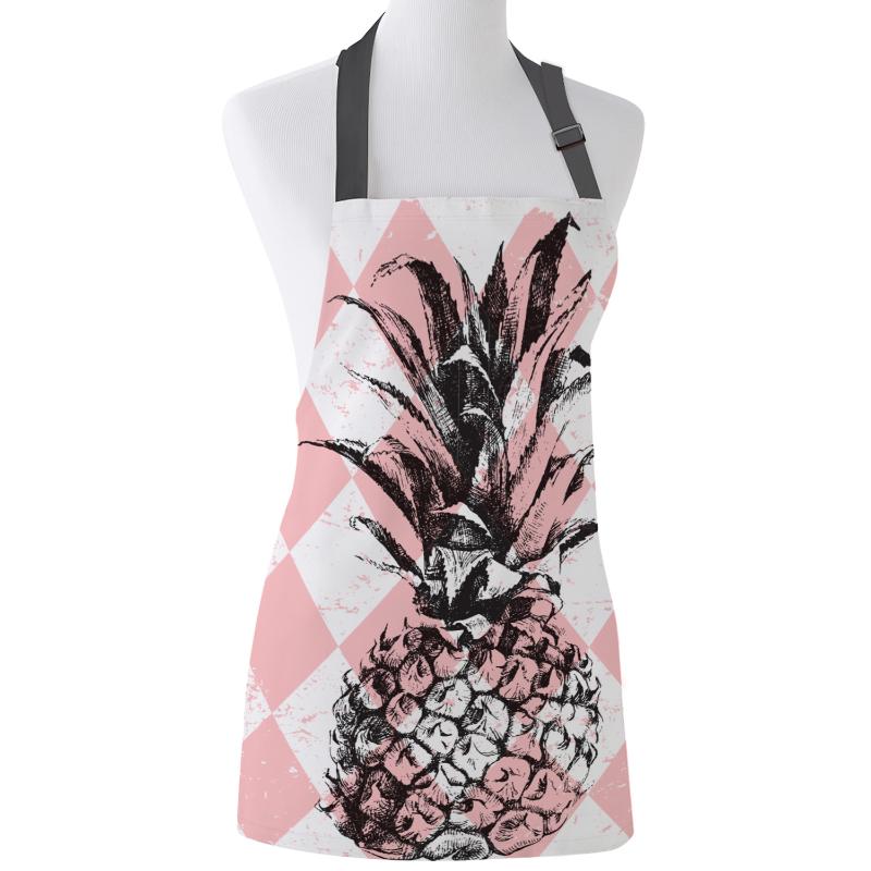 Kitchen Apron Pineapple Rhombic Combination Pink Sketch Adjustable Bib Canvas Aprons For Women Cooking Baking Pinafore
Kitchen Apron Pineapple Rhombic Combination Pink Sketch Adjustable Bib Canvas Aprons For Women Cooking Baking Pinafore