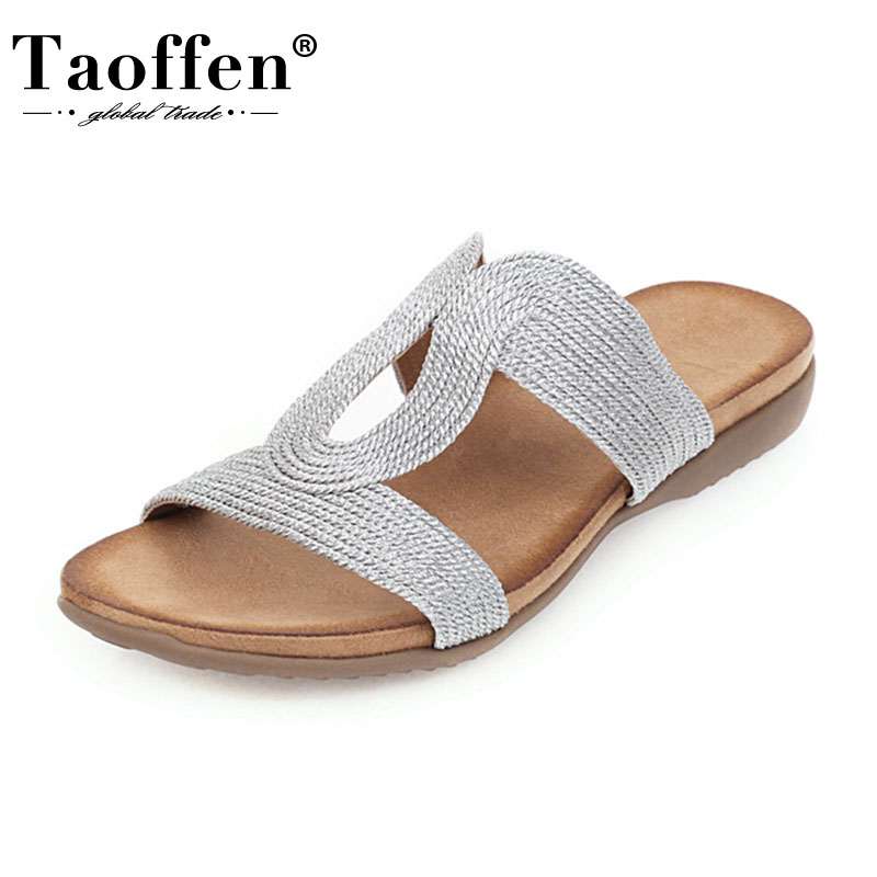 TAOFFEN Women Sandals Solid Color Open Toe Shoes Women Fashion Casual Flat Daily Beach Outdoor Female Slippers Size 35-43, Black
TAOFFEN Women Sandals Solid Color Open Toe Shoes Women Fashion Casual Flat Daily Beach Outdoor Female Slippers Size 35-43, Black