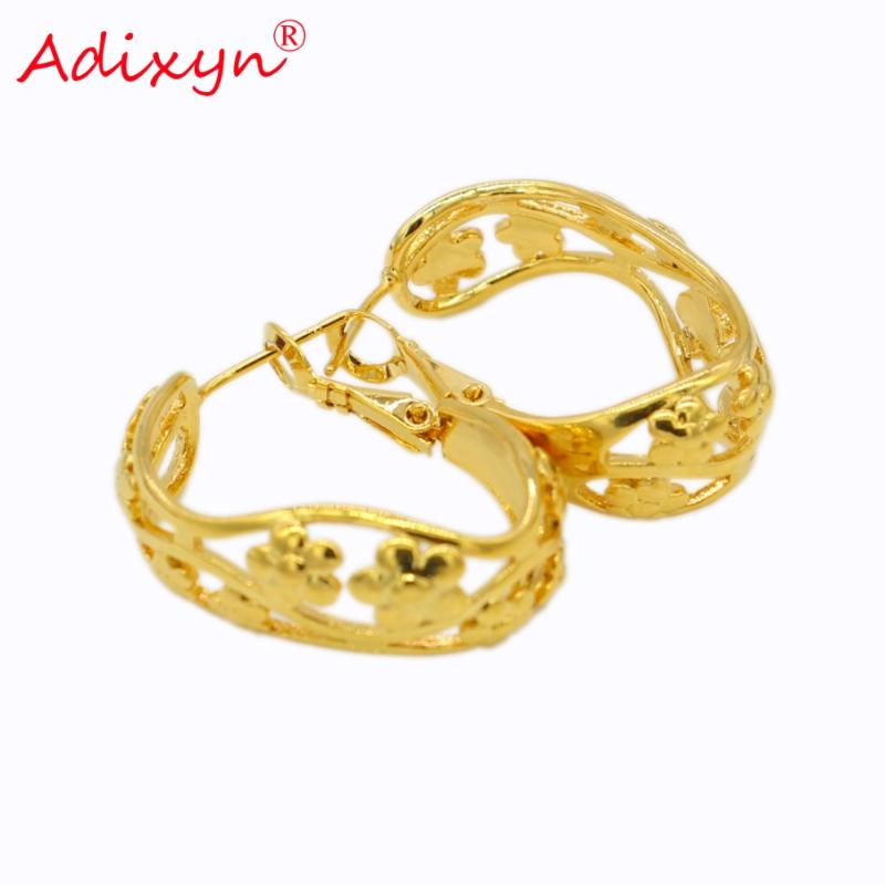 Charm Adixyn Women Earrings Gold Color&Brass Arab Ethiopian Jewelry Fashion Africa Items N12122
Charm Adixyn Women Earrings Gold Color&Brass Arab Ethiopian Jewelry Fashion Africa Items N12122