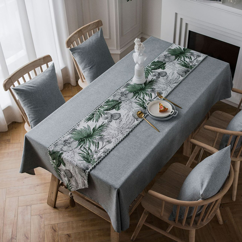 7 Sizes Rural Leaves Table Runner Jacquard Runner With Tassels Embroidered Table Long Bed Flag
7 Sizes Rural Leaves Table Runner Jacquard Runner With Tassels Embroidered Table Long Bed Flag