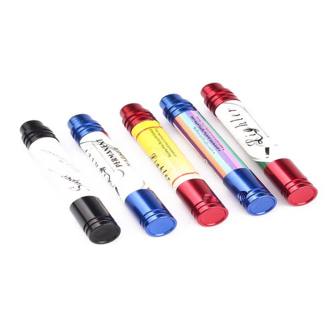 Manufacturers direct sales of 93mm marking pen metal pipe portable creative metal pipe
Manufacturers direct sales of 93mm marking pen metal pipe portable creative metal pipe