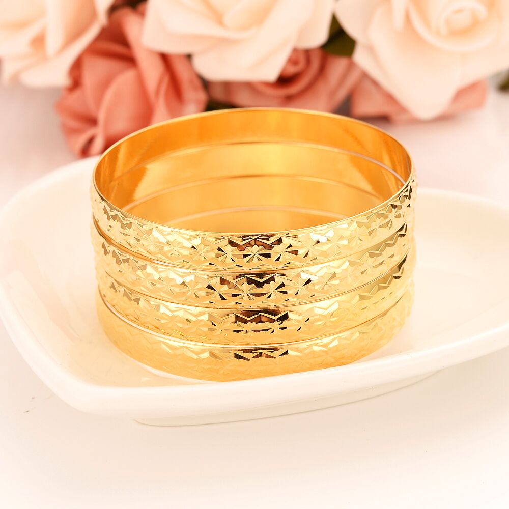 Fashion Dubai Rice character Bangle fixed size Jewelry Fine Solid Gold Filled Dubai Bracelet for Women Africa Arab decorative pattern, Black
Fashion Dubai Rice character Bangle fixed size Jewelry Fine Solid Gold Filled Dubai Bracelet for Women Africa Arab decorative pattern, Black