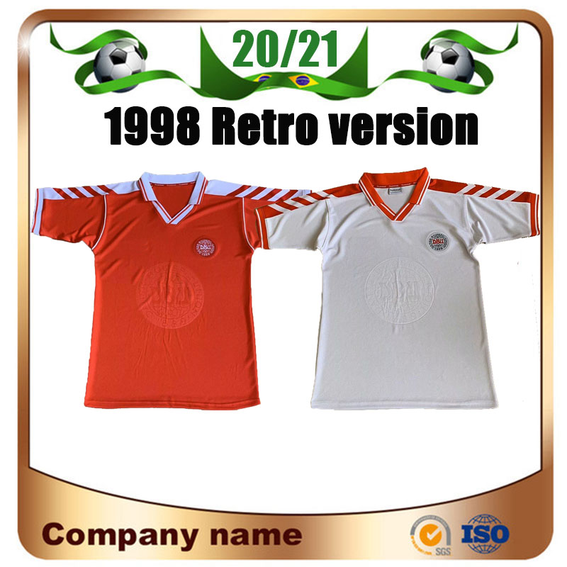 1998 Retro version Soccer Jerseys 98 World Cup home vintage Shirts Classic Away HEINTZE M.LAUDRUP NIELSEN FRANDSEN Football Uniform, 1998 away
1998 Retro version Soccer Jerseys 98 World Cup home vintage Shirts Classic Away HEINTZE M.LAUDRUP NIELSEN FRANDSEN Football Uniform, 1998 away