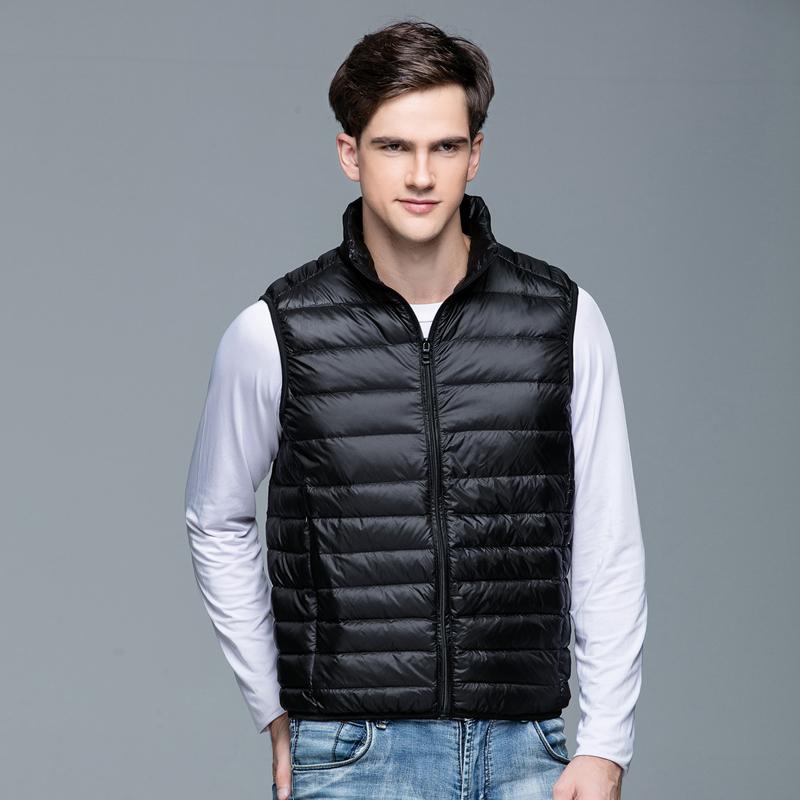 Autumn Vest Men Waistcoat White Duck Down Mens Vests Stand Collar Fitness Sleeveless Jacket Men S-XXXL Waistcoat, Navy blue
Autumn Vest Men Waistcoat White Duck Down Mens Vests Stand Collar Fitness Sleeveless Jacket Men S-XXXL Waistcoat, Navy blue