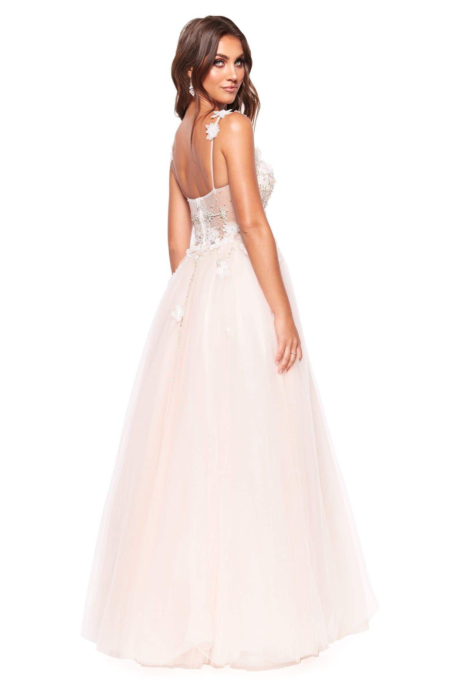 Newest A Line Rita Vinieris Bohemian Dresses Spaghetti Sleeveless Tulle Lace Crystal Pearls Wedding Gowns Floor Length robe de mariée