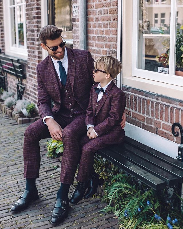 Hot-selling Mens Suits 2020 Wedding Tuxedos Father and Son Custom Made Groom Groomsmen Designer Suit Formal Wear