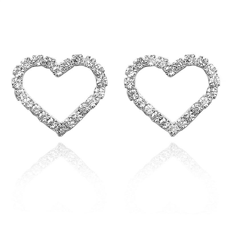 New Fashion Iced Out Crystal Heart Hoop Earrings Jewelry Bijoux Stud for Women Girls Gift Free Shipping
New Fashion Iced Out Crystal Heart Hoop Earrings Jewelry Bijoux Stud for Women Girls Gift Free Shipping