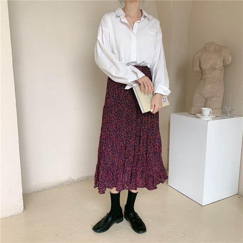 Women All Match High Waist Office Lady 2020 Sweet Retro Printed Florals Vintage New Women Stylish Hot Sale Chic Long Skirts, Black
Women All Match High Waist Office Lady 2020 Sweet Retro Printed Florals Vintage New Women Stylish Hot Sale Chic Long Skirts, Black