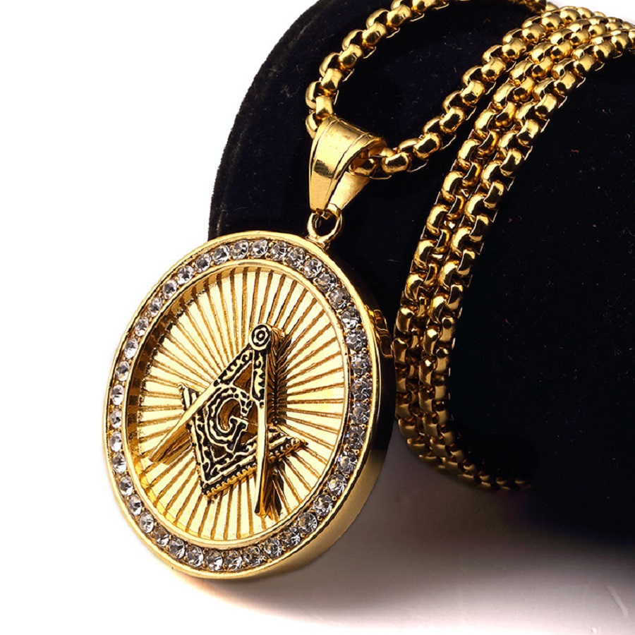 Men Hip Hop Necklace Fashion Jewelry Round Pendant Stainless Steel Gold Punk 60cm Long Chains Rock Rap Necklaces For Mens
Men Hip Hop Necklace Fashion Jewelry Round Pendant Stainless Steel Gold Punk 60cm Long Chains Rock Rap Necklaces For Mens