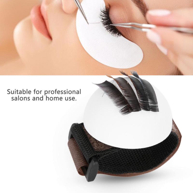 Plastic and Fiber Cloth Eyelash Extension Holder Lashes Stand with Wrist Strap Makeup False Eye Pallet Tray Curved Design Tools
Plastic and Fiber Cloth Eyelash Extension Holder Lashes Stand with Wrist Strap Makeup False Eye Pallet Tray Curved Design Tools