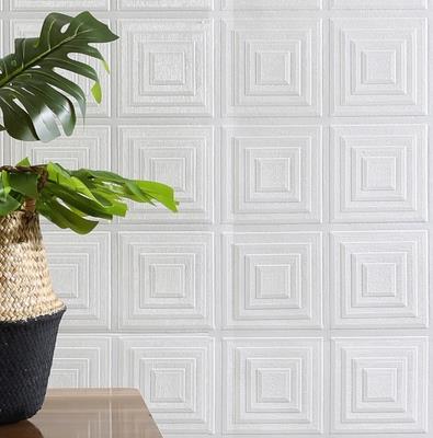 Wallpaper self-adhesive 3d stereo wall stickers wallpaper living room ceiling tile-shaped clothing shop decoration renovation, White
Wallpaper self-adhesive 3d stereo wall stickers wallpaper living room ceiling tile-shaped clothing shop decoration renovation, White