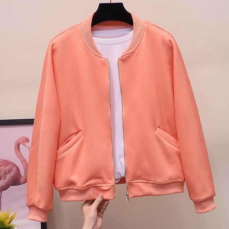 2020 Spring Autumn New Women Korean Harajuku BF Loose Baseball Jacket Pockets Long-Sleeve Sweet High Quality Students Tops A27, Orange
2020 Spring Autumn New Women Korean Harajuku BF Loose Baseball Jacket Pockets Long-Sleeve Sweet High Quality Students Tops A27, Orange