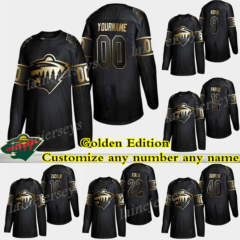 Minnesota Wild Golden Edition 11 Parise 16 Zucker 22 Niederreiter 40 Dubnyk 64 Granlund Customize any number any name hockey jerseys, Black;red
Minnesota Wild Golden Edition 11 Parise 16 Zucker 22 Niederreiter 40 Dubnyk 64 Granlund Customize any number any name hockey jerseys, Black;red